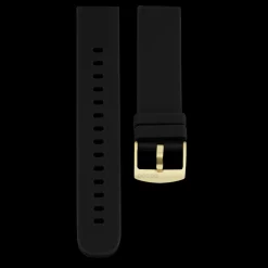 Black rubber strap