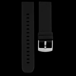 Black rubber strap