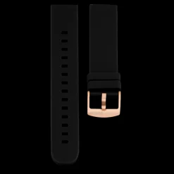 Black rubber strap