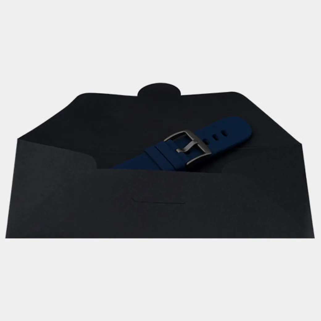Dark Blue rubber strap