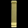 Gold OOZOO metal mesh bracelet with gold clasp
