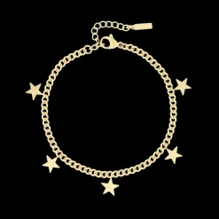 Goudkleurige armband met sterretjes