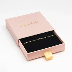 Goudkleurige armband met bolletjes