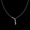 Goudkleurige ketting met sterretjes