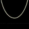 Goudkleurige ketting met blaadjes