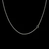 Goudkleurige ketting met een hart