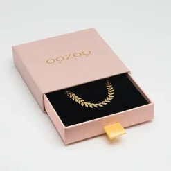 Goudkleurige ketting met V-schakel