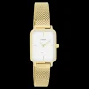 Goudkleurige OOZOO horloge met metalen mesh armband - C20352