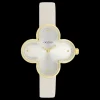 Goudkleurige OOZOO horloge met leren band leren band - C11521