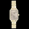 Goudkleurige OOZOO horloge met roestvrijstalen armband roestvrijstalen armband - C20415