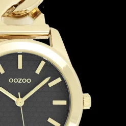 Goudkleurige OOZOO horloge met petit schakelarmband - C11422