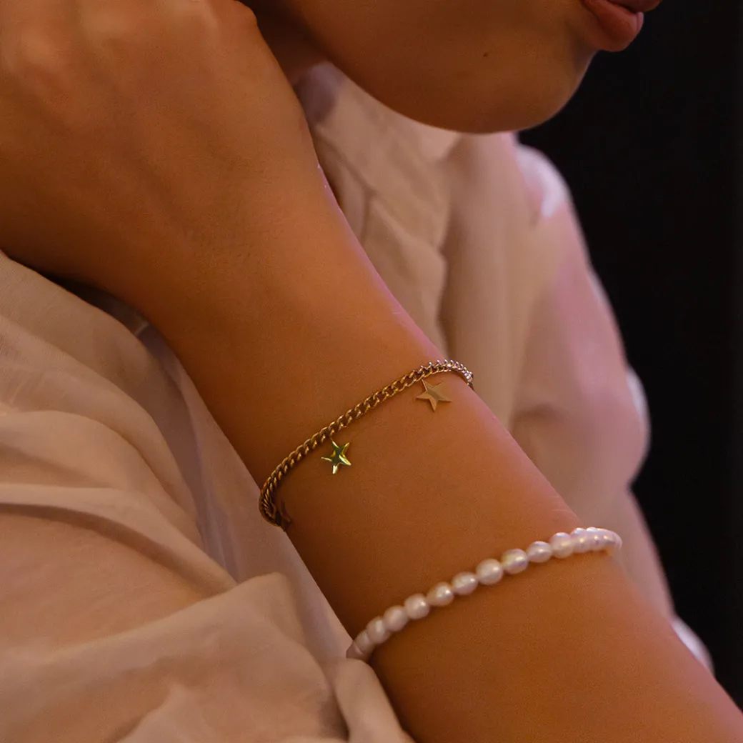 parel armband met parels