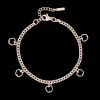 Rosé goudkleurige armband met appels