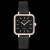 Rosé goudkleurige OOZOO horloge met metalen mesh armband - C20265