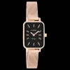Rosé goudkleurige OOZOO horloge met metalen mesh armband - C20270
