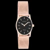 Rosé goudkleurige OOZOO horloge met metalen mesh armband - C20260