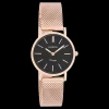 Rosé goudkleurige OOZOO horloge met metalen mesh armband - C20234