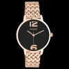 Rosé goudkleurige OOZOO horloge met roestvrijstalen armband - C11024