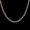Rosé kleurige ketting met grove schakels