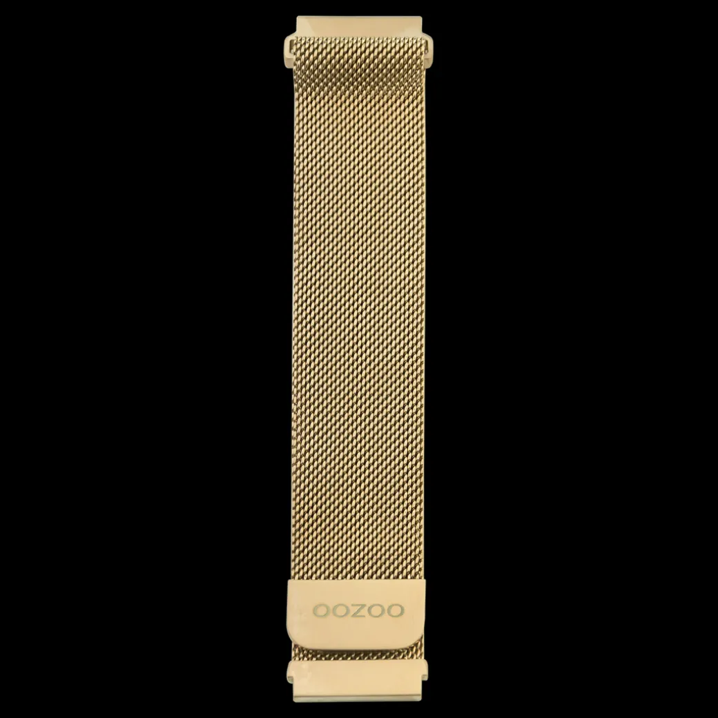 Rose gold OOZOO metal mesh bracelet with rose gold clasp