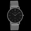 Titanium OOZOO horloge met metalen mesh armband - C9929