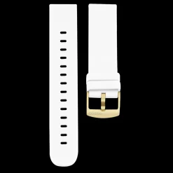 White rubber strap