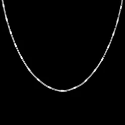 Zilverkleurige armband + ketting set met klassiek detail