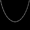 Zilverkleurige ketting met klassiek detail
