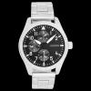 Zilverkleurige OOZOO horloge met roestvrijstalen armband roestvrijstalen armband - C11506