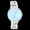Zilverkleurige OOZOO horloge met grove schakelarmband - C11350