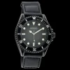 Zwarte OOZOO horloge met klittenband polsband - C11012