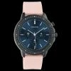 Zwarte OOZOO smartwatch met grijs roze rubber band - Q00329